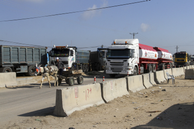 חשד לגניבת דלק וחשבוניות פיקטיביות בעבודות בעזה