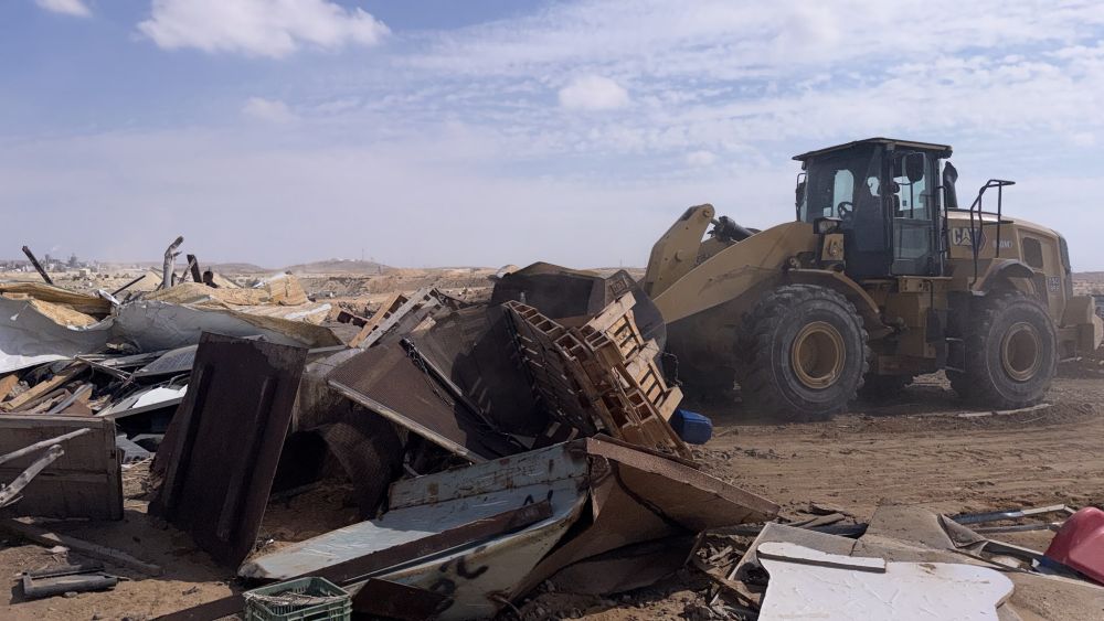 רמ"י פינתה 470 דונם בנגב: כ־170 מבנים נהרסו בעקבות פלישות